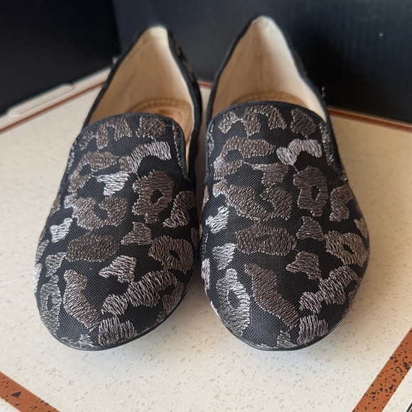 Sam Edelman embroidered leopard loafers - Picture 2 of 7